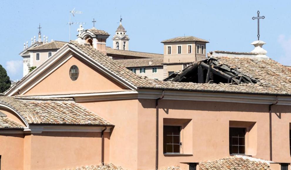  Рим Италия таван черква 