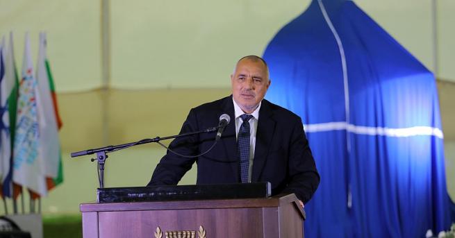 Българският министър-председател Бойко Борисов участва в тържествена церемония за откриване