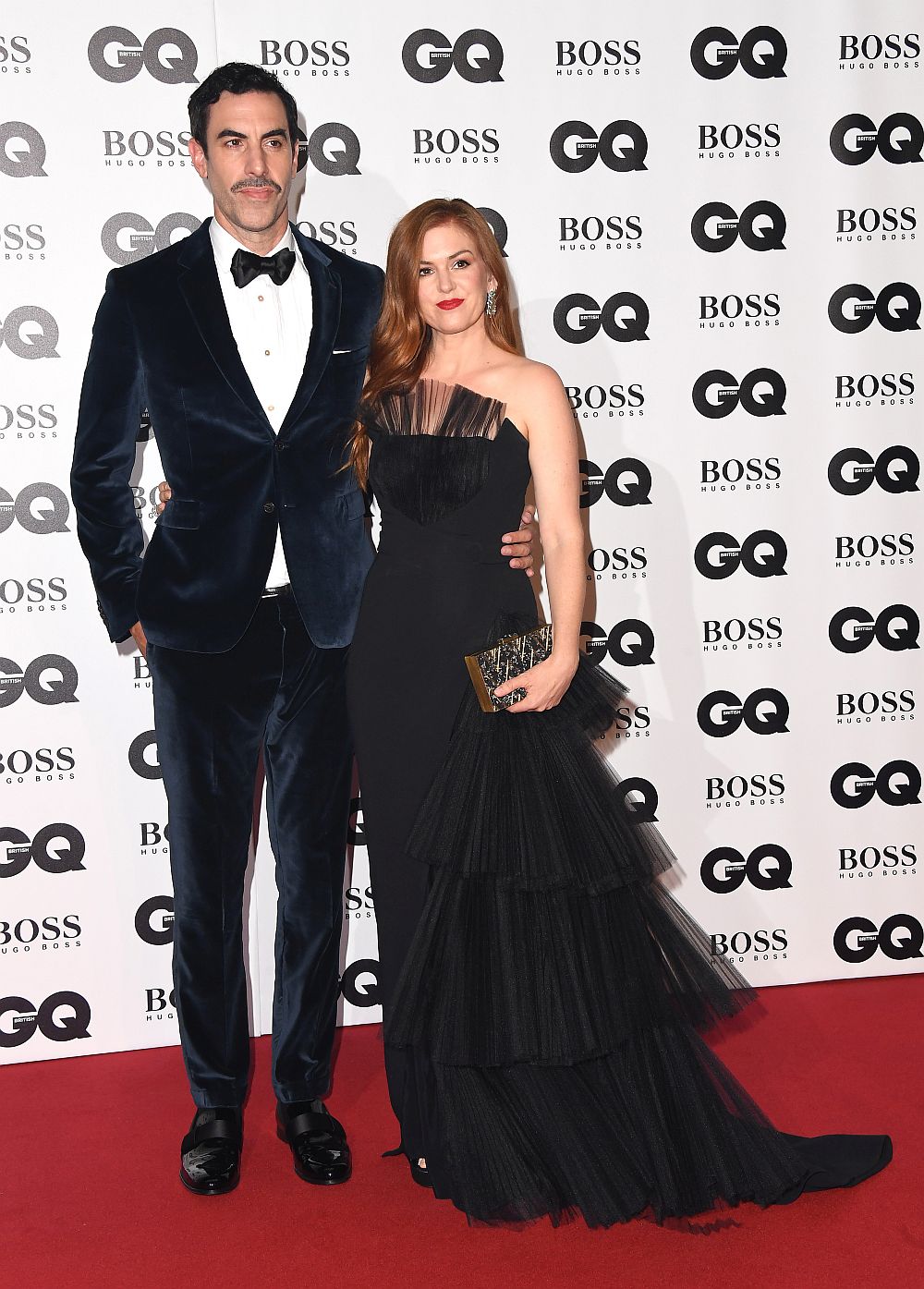 Саша Барън Коен и Айла Фишър