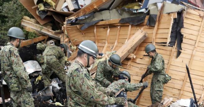 Японският министър-председател Шиндзо Абе заяви, че броят на жертвите на