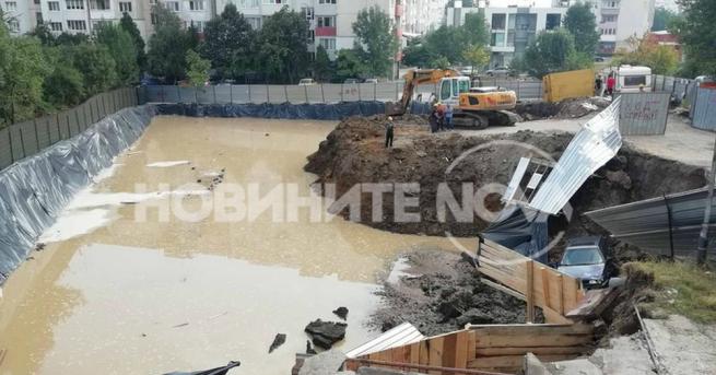 Инцидент на строителен обект в столичния квартал Овча купел Необезопасен