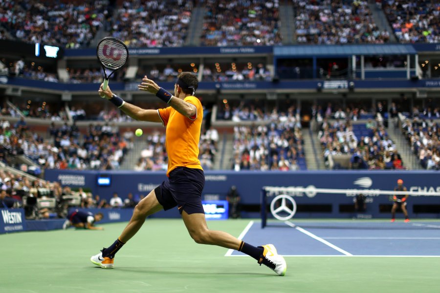 Дел Потро на финал на US Open контузия спря Надал1