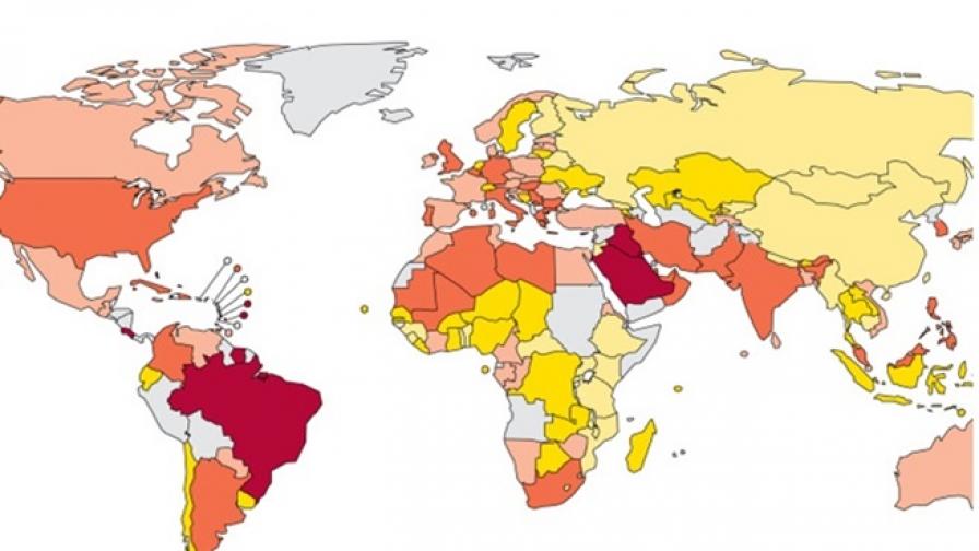 Кои са най-мързеливите страни в света