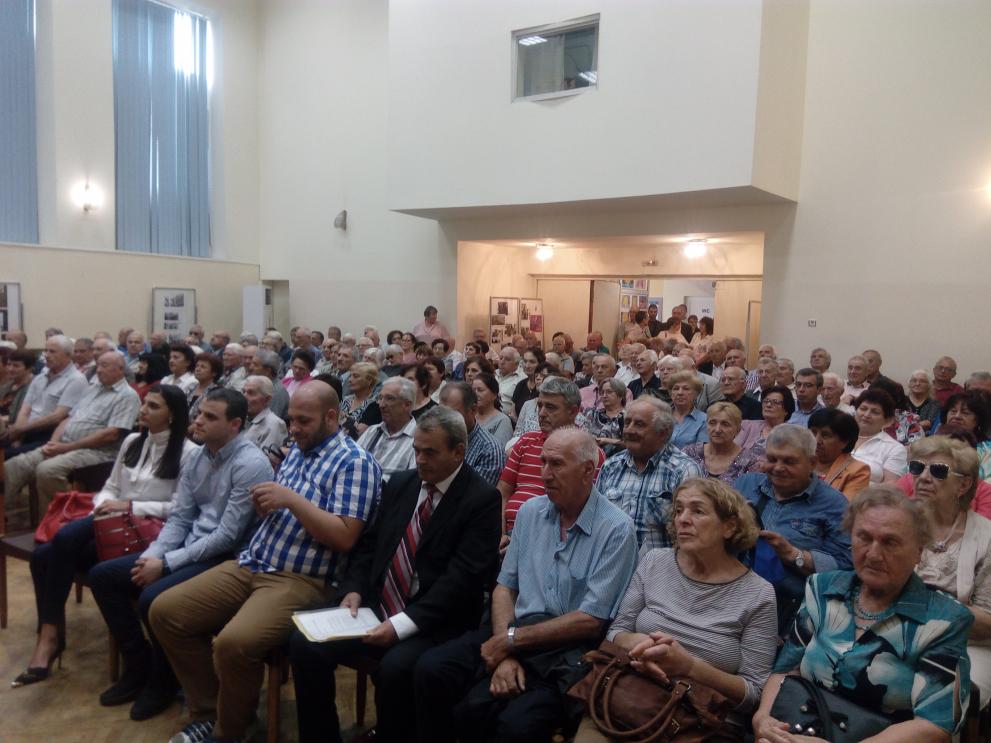 Тържествената церемония за отбелязването на 125 години от създаването на първата социалдемократическа група в Кюстендил