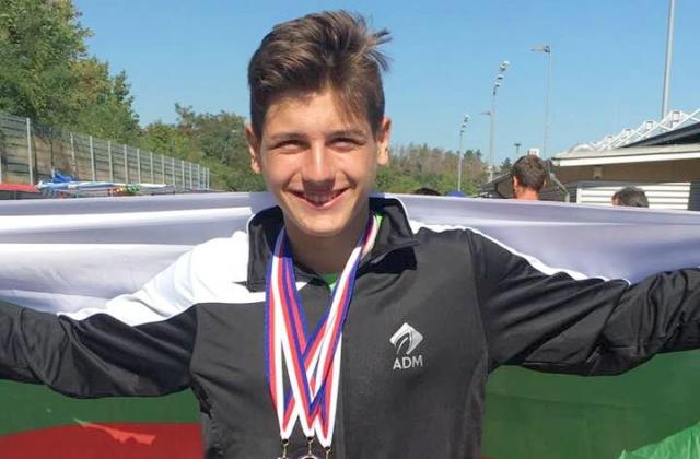 Седмокласник от Разград с три медала от Европейските детски атлетически игри