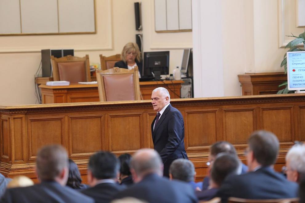 Министърът на вътрешните работи в оставка Валентин Радев