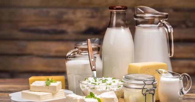 Три порции млечни продукти дневно мляко сирене масло или