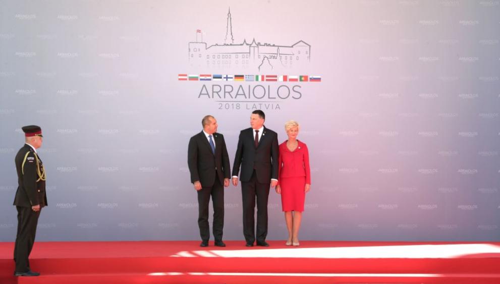  Радев в Рига 