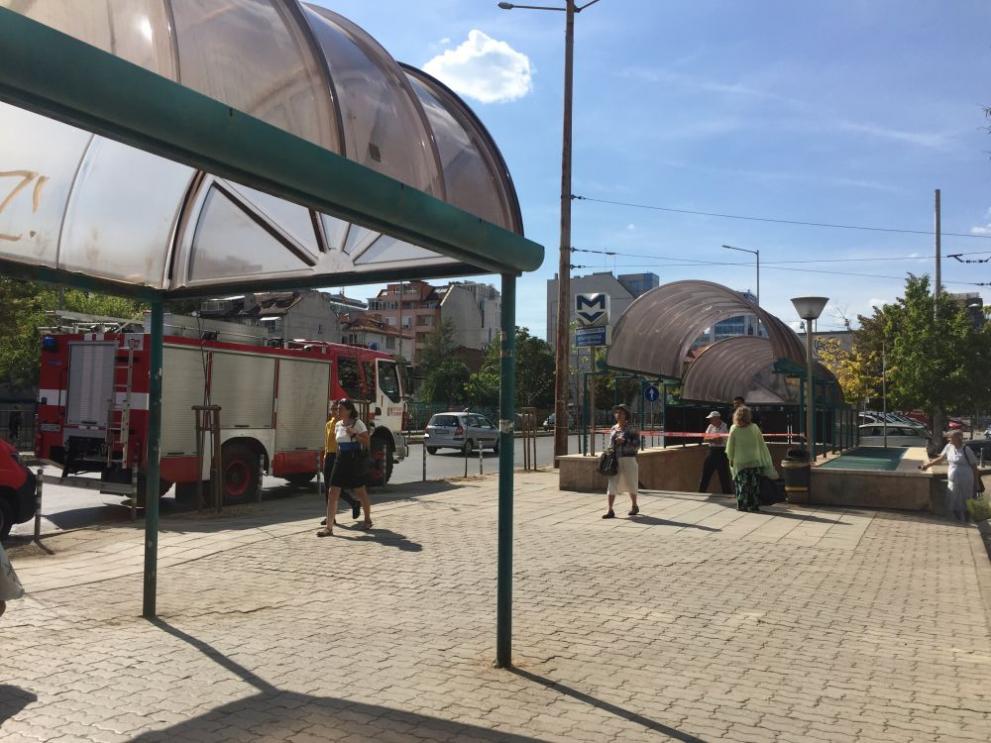  Метро метростанция Опълченска 