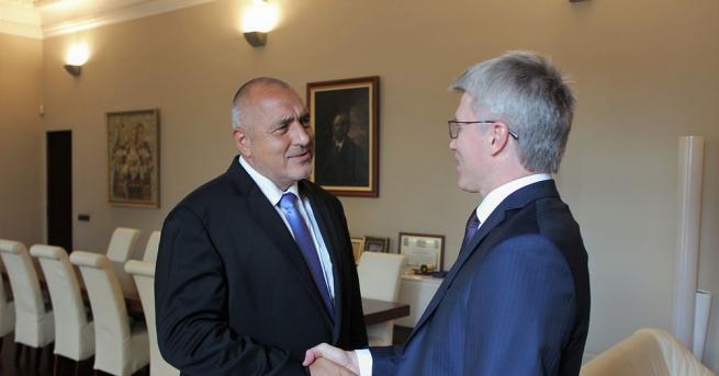 Министър председателят Бойко Борисов се срещна с министъра на спорта на