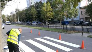 пешеходна пътека в Хасково