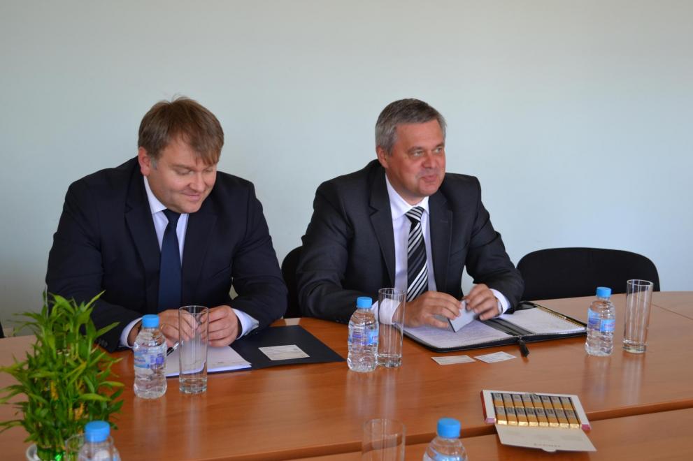 Посланикът на Беларус се срещна с кмета на Габрово