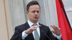 Унгарският министър на външните работи Петер Сиярто заяви днес в