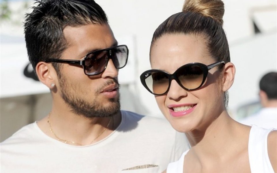 Тамара Горо и футболистът Есекиел Гарай имат две деца, но