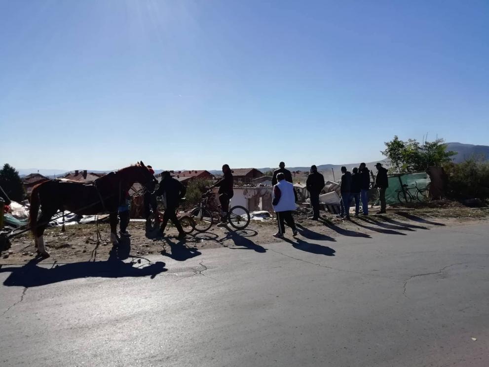 Акция по срутване на противозаконни ромски къщи в кв. Изток 