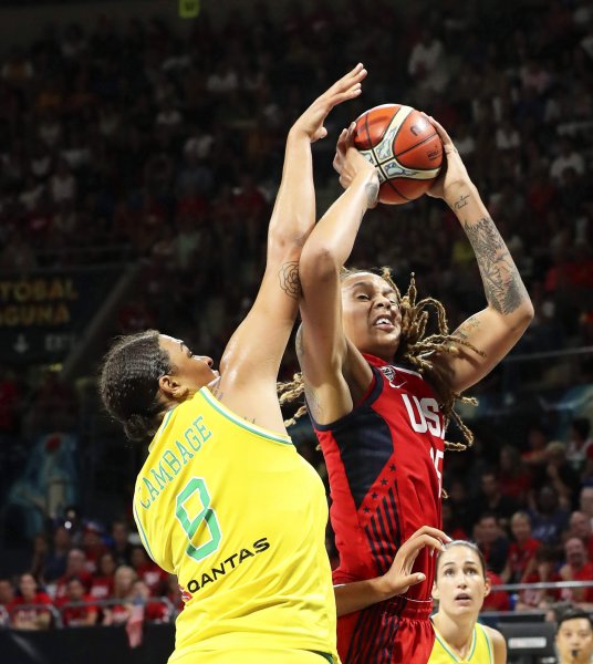 САЩ Австралия баскетбол жени1