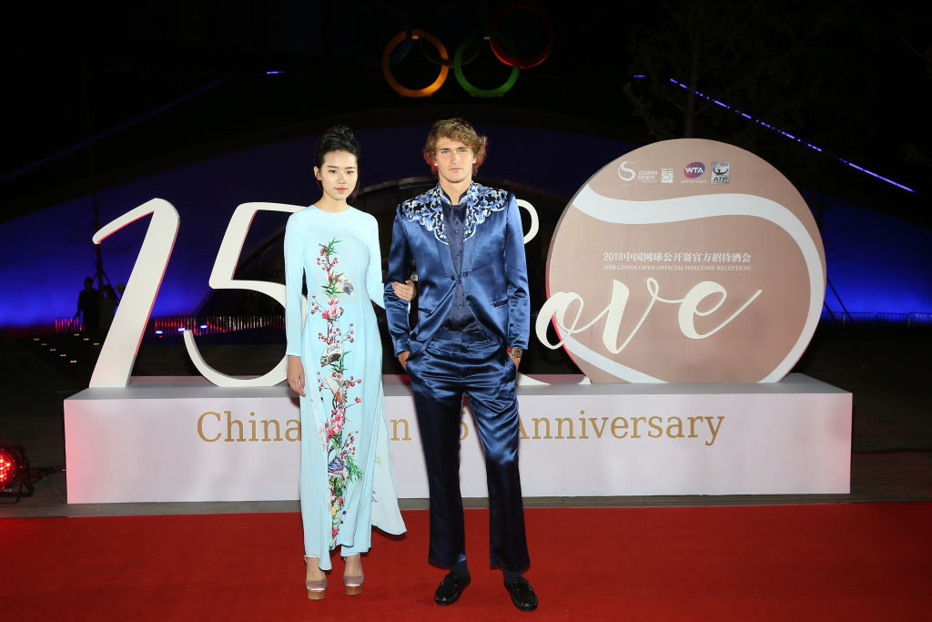 Александър Зверев в Пекин