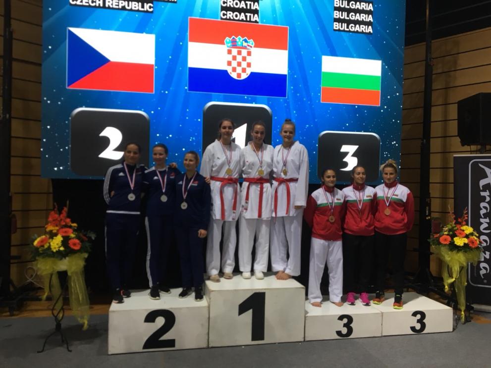 Изабел Ризова с бронзов медал от Хърватска опън
