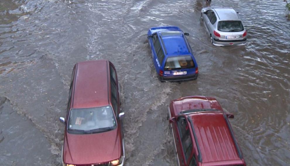 Наводнение коли дъжд
