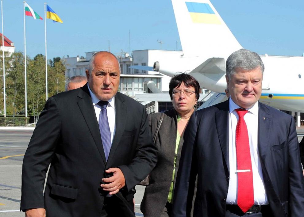  Бойко Борисов и Петро Порошенко 