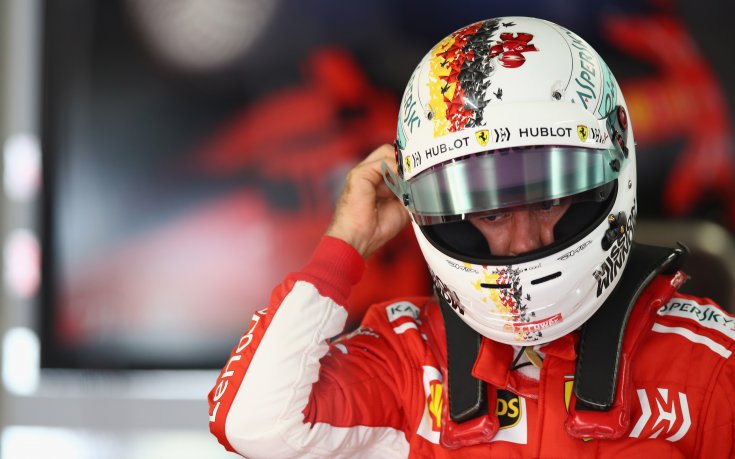 Фетел се придвижи с позиция напред в стартовата решетка