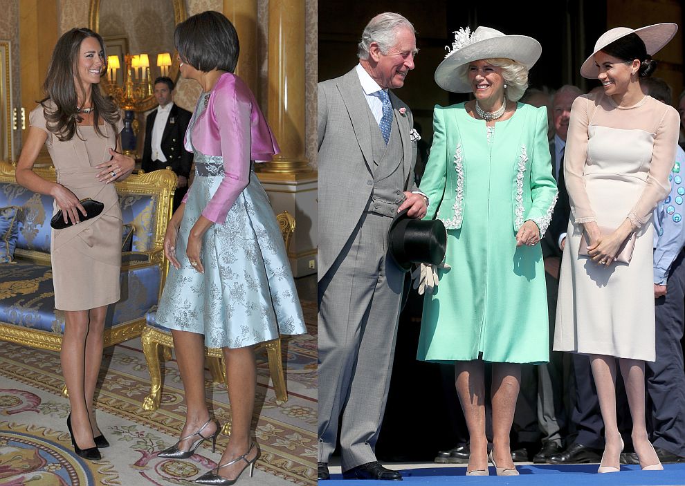  Първа изява като част от кралското семейство - Кейт със семейство Обама и Меган на тържество в чест на принц Чарлз 