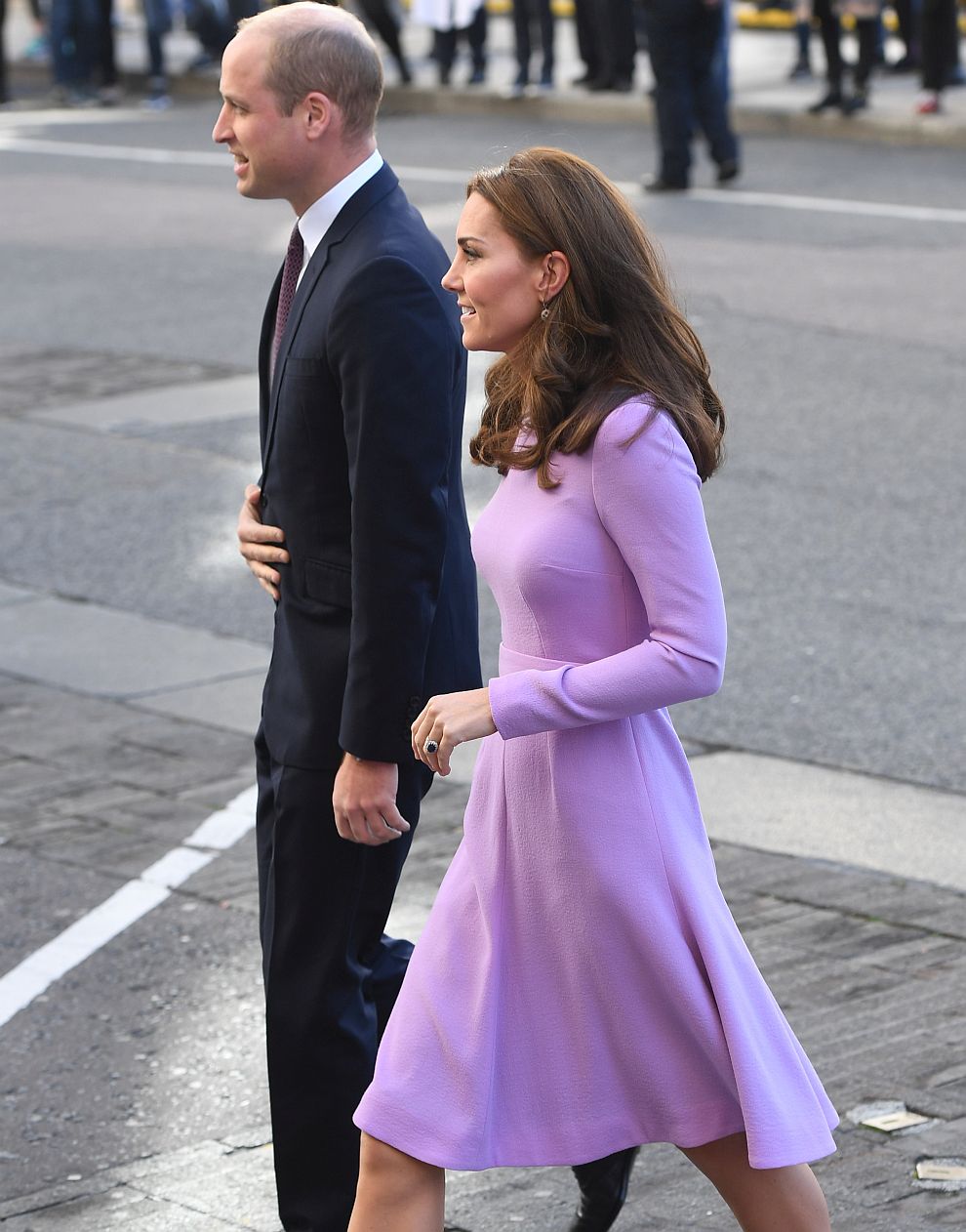 Принц Уилям и херцогиня Катрин в Лондон