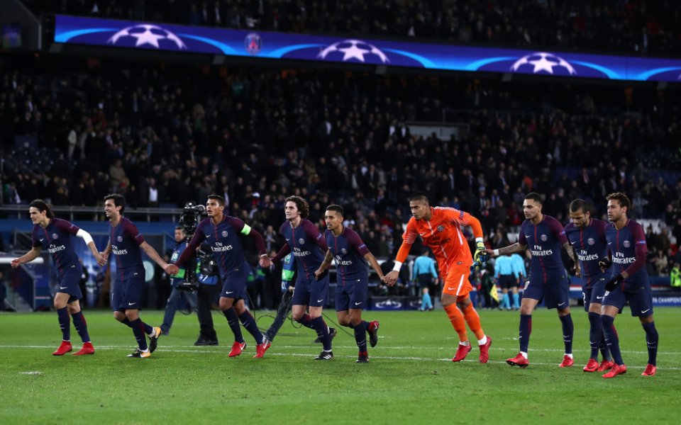 Обзор лиги чемпионов по футболу. Getty images. PSG. Кан вс ПСЖ смотреть онлайн трансляция 10.02.2021.