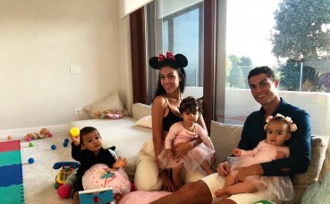 Семейната идилия на Кристиано Роналдо