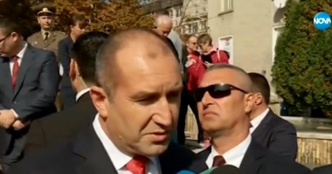 Президенът Румен Радев с призив към съдебната власт и полицията