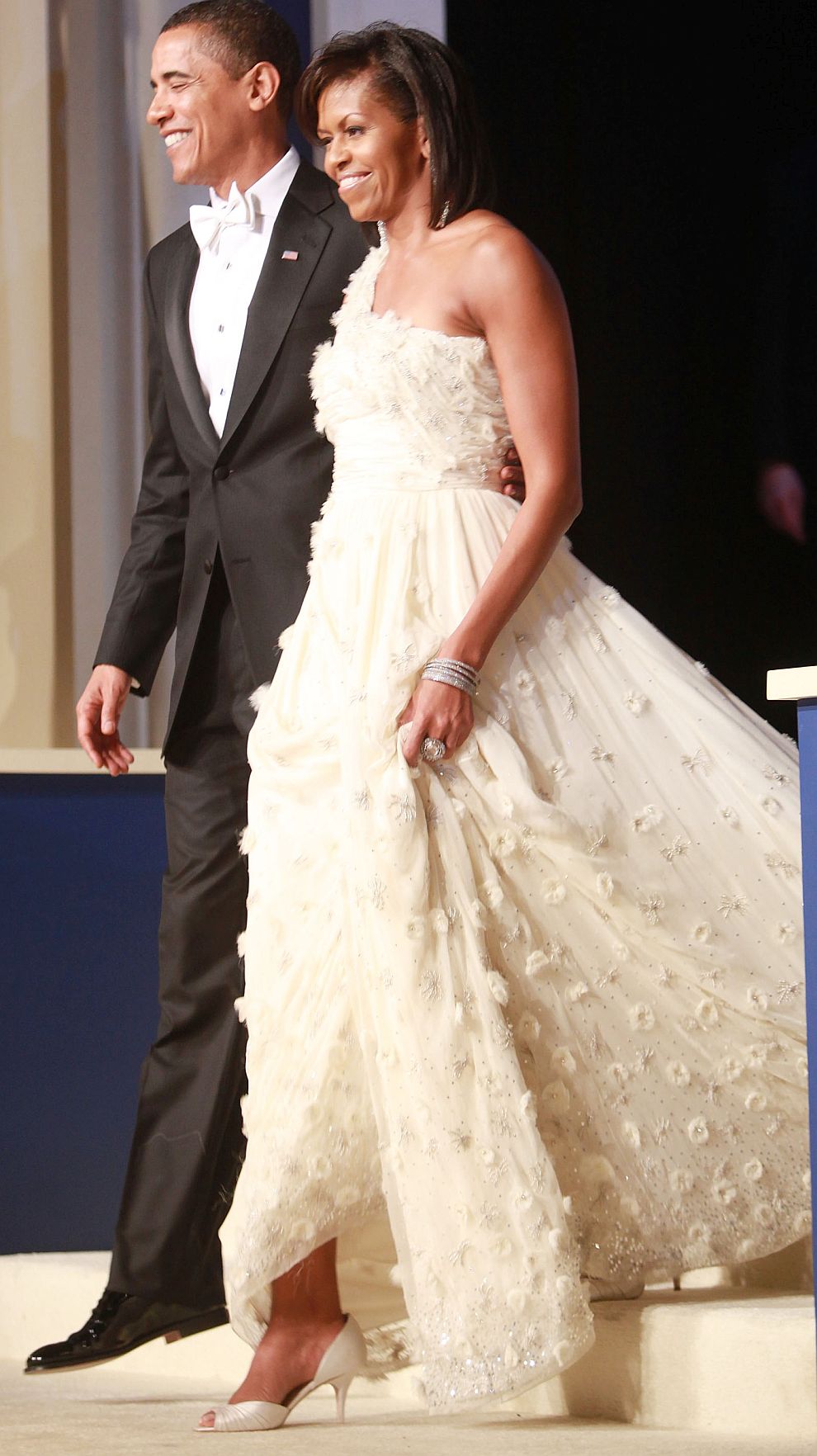 Мишел Обама в рокля на Jason Wu през 2009 година