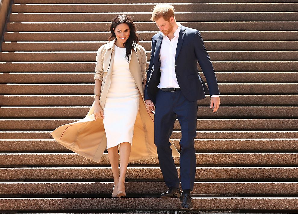 Принц Хари и херцогиня Меган в Австралия