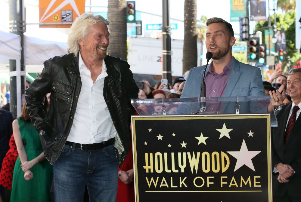 Ричард Брансън получи своя звезда на Холивудската алея на славата