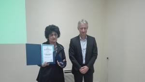 Ирина Караманова с награда