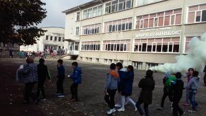 пожар село Победа ученици