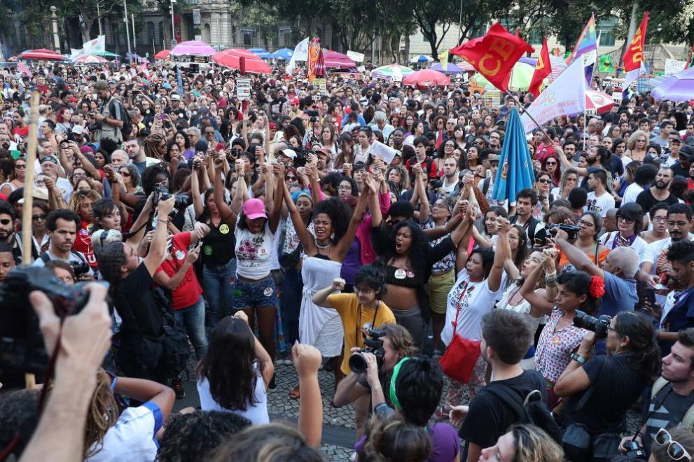 Хиляди се събраха на митинги против любимеца в бразилските президентски избори 
