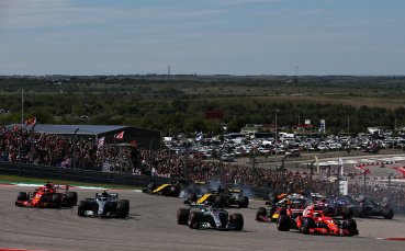 Кими поведе в САЩ, Фетел се завъртя и затъна