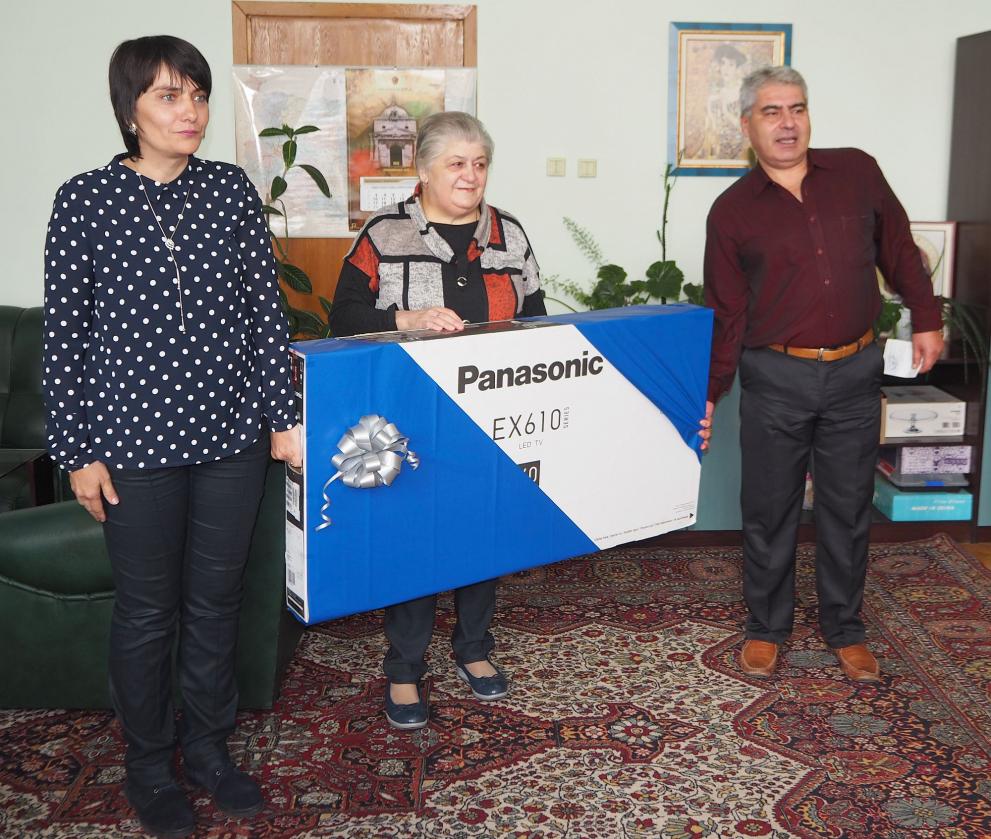 Отново в Разград телевизор от лотарията на НАП