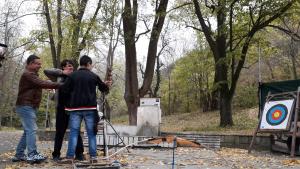 Стрелба слепи