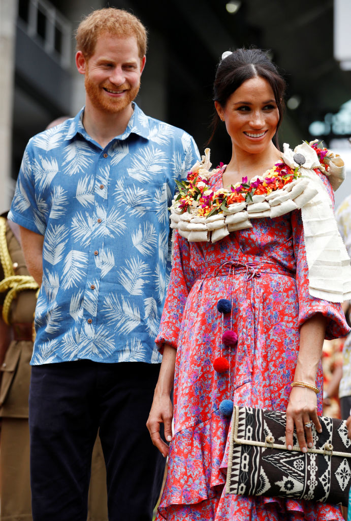 Принц Хари и херцогиня Меган във Фиджи