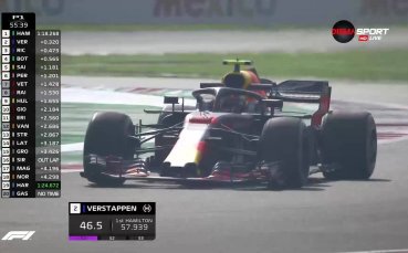 Ферстапен доказа, че обожава трасето в Мексико