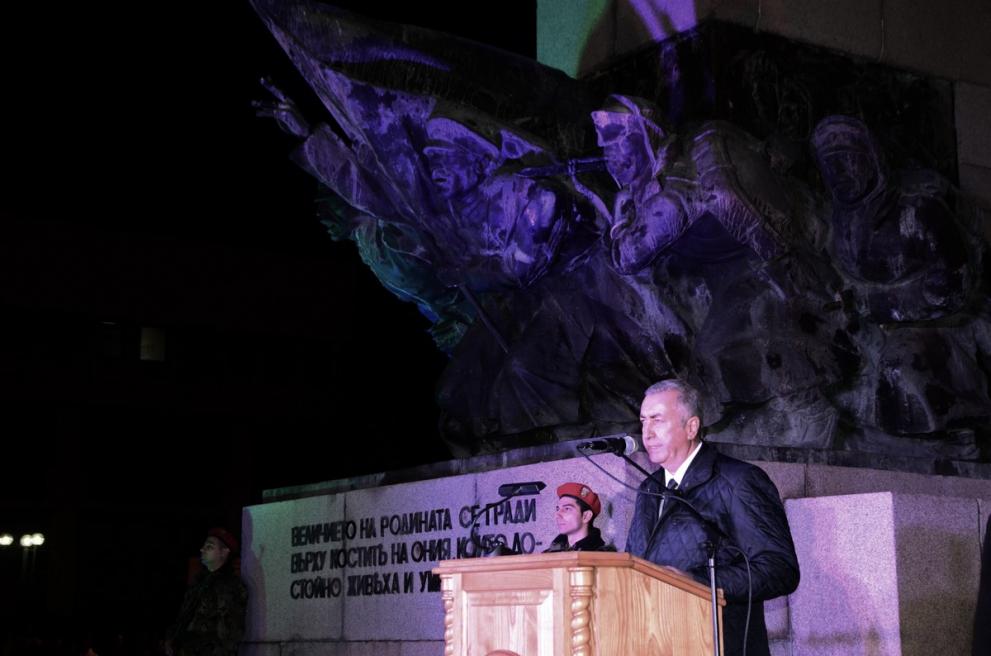 Кметът произнесе слово за празника