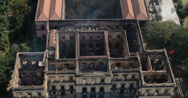 Едно от най ценните притежания бразилския Национален музей който бе унищожен