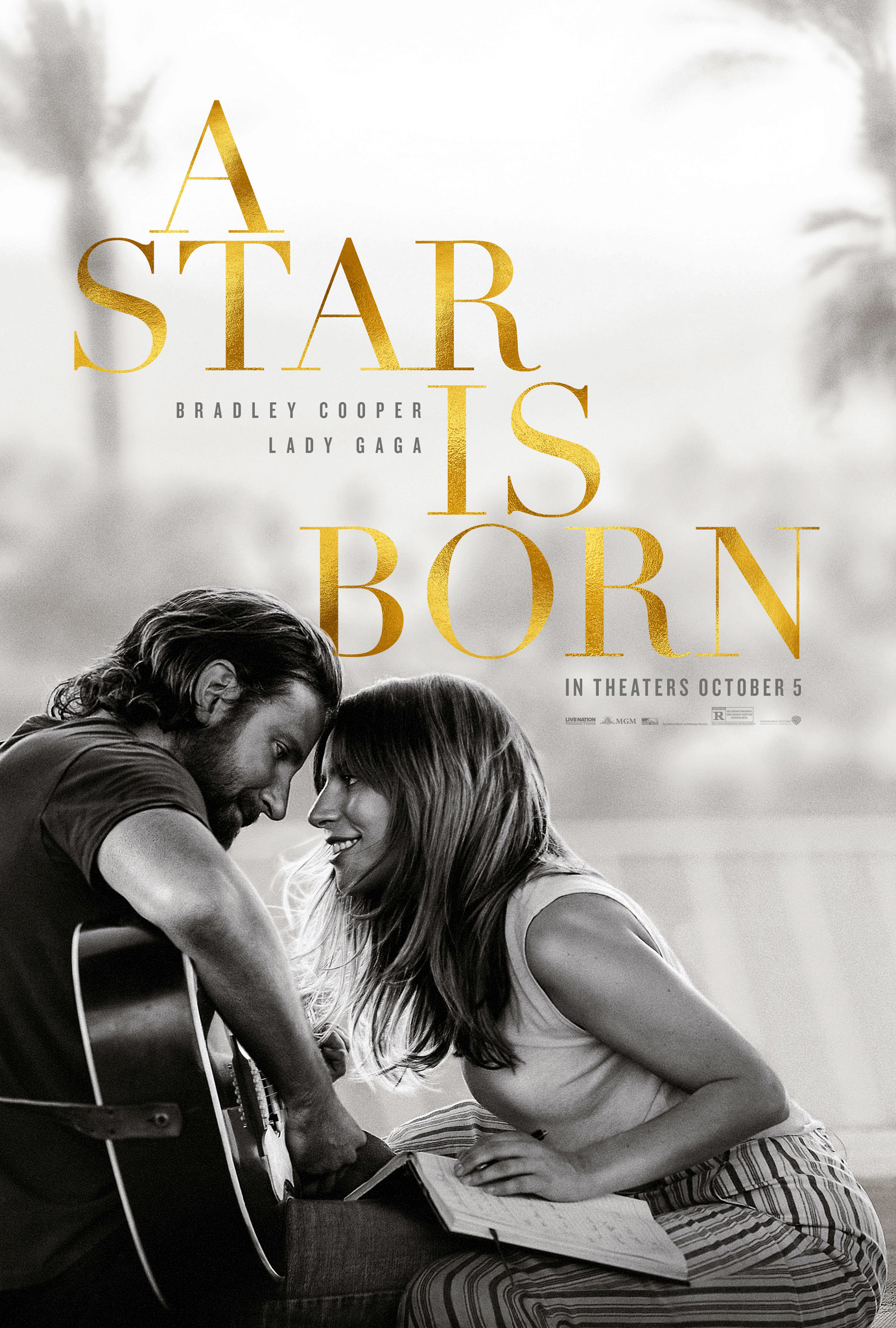 8. A Star Is Born / „Роди се звезда“ – 2018; Режисьор: Брадли Купър; Участват: Лейди Гага, Брадли Купър, Сам Елиът