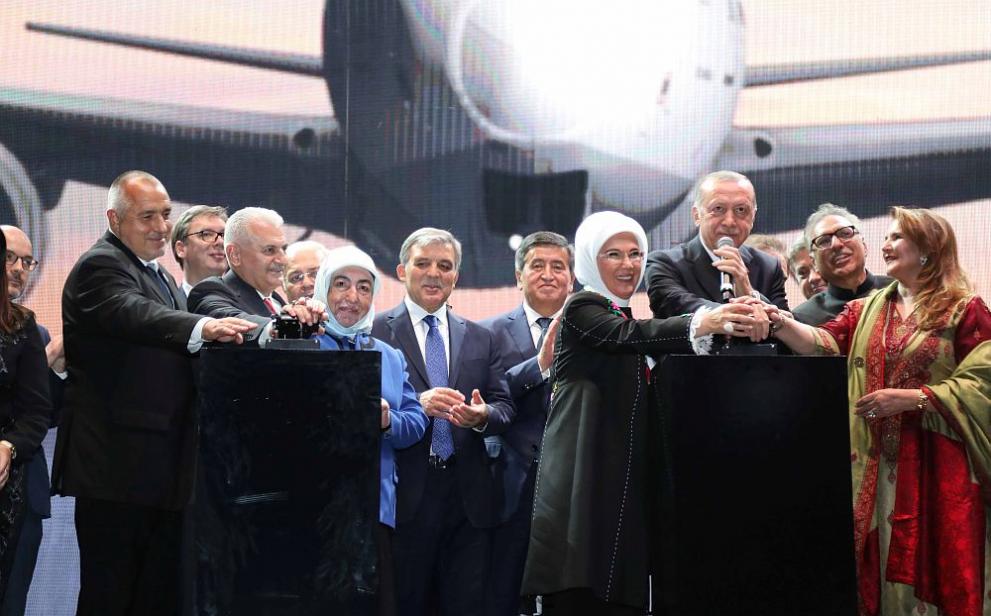 Премиерът Бойко Борисов присъства на откриването на новото летище в Истанбул