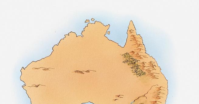 Първите стъпили на австралийския бряг хора вероятно са пътували с