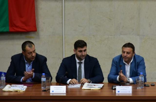 Андрей Новаков на форум в Благоевград