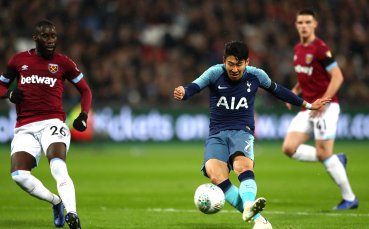 Халф на Тотнъм пирува след първи гол от 8 месеца насам