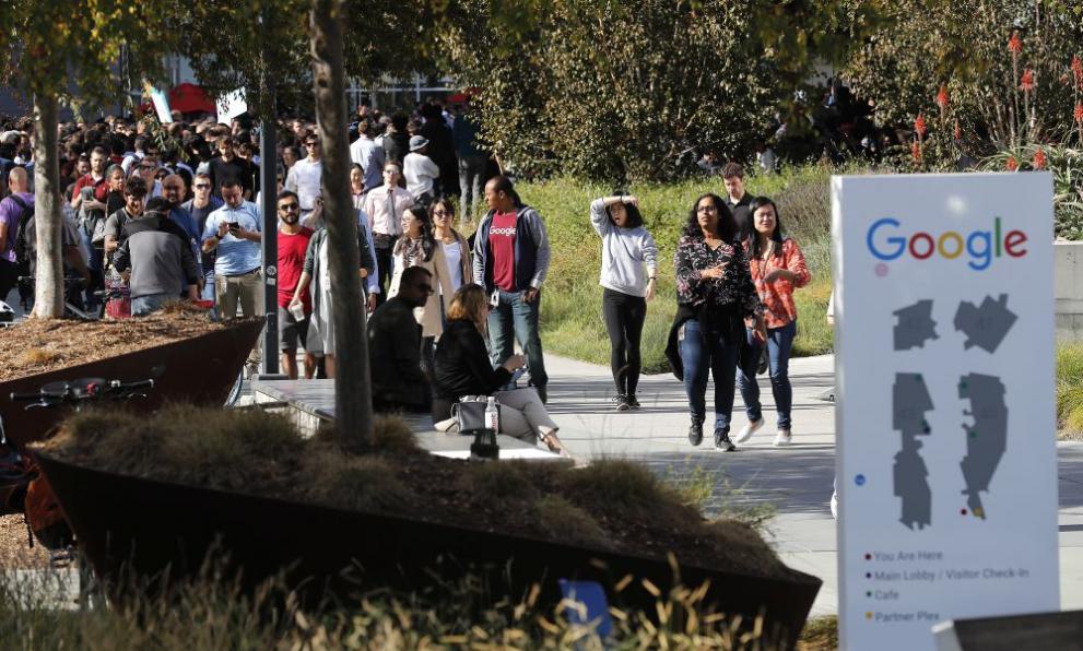  Протест Гугъл Google 