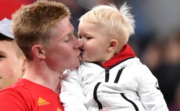 Защо Рома поздрави Де Брюин за дъщеричката му?